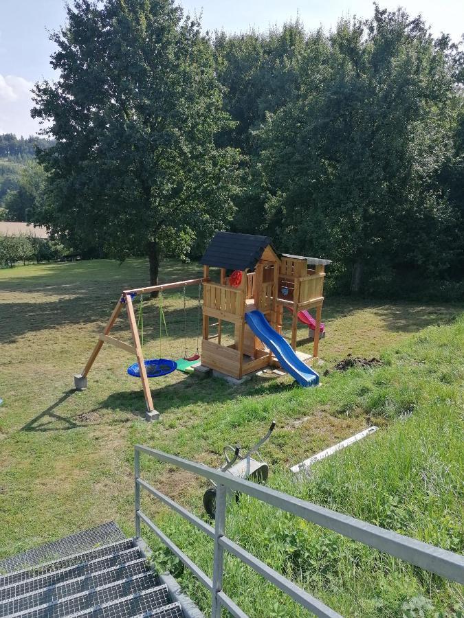 Ferienwohnung Schuhmann mit Wintergarten Hinzenbach Exterior foto